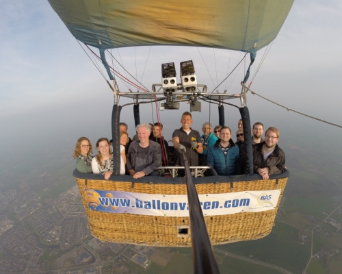 Ballonvaart Barneveld naar Scherpenzeel
